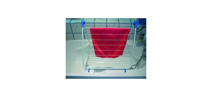 Séchoir baignoire 10 m renforcé tancarville MSV - séchoir à linge salle de bain