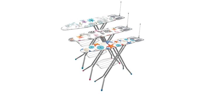 Table à repasser spéciale vapeur FRANDIS - planche à repasser vapeur - 122 x 38 cm
