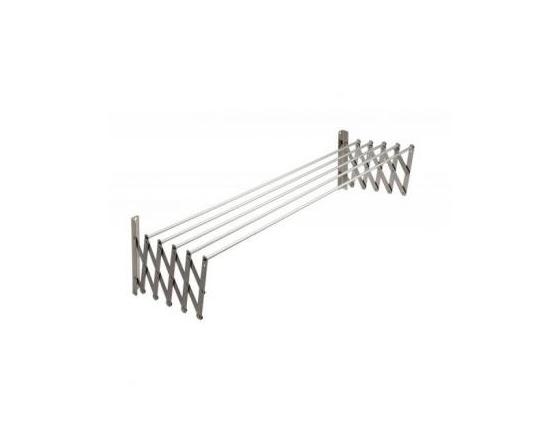 Séchoir à Linge Intérieur Extérieur Inox 5 barres Aluminium SAUVIC