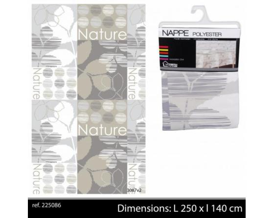Nappe Rectangle 100% Polyester – Antitaches / Infroissable – Idéal