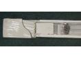 Étendoir à linge mural  ajustable extensible 70 cm  9 barres  en alu blister emballage