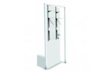 Séchoir pour porte  acier inox  - l.55 x L.48 x H.120 cm